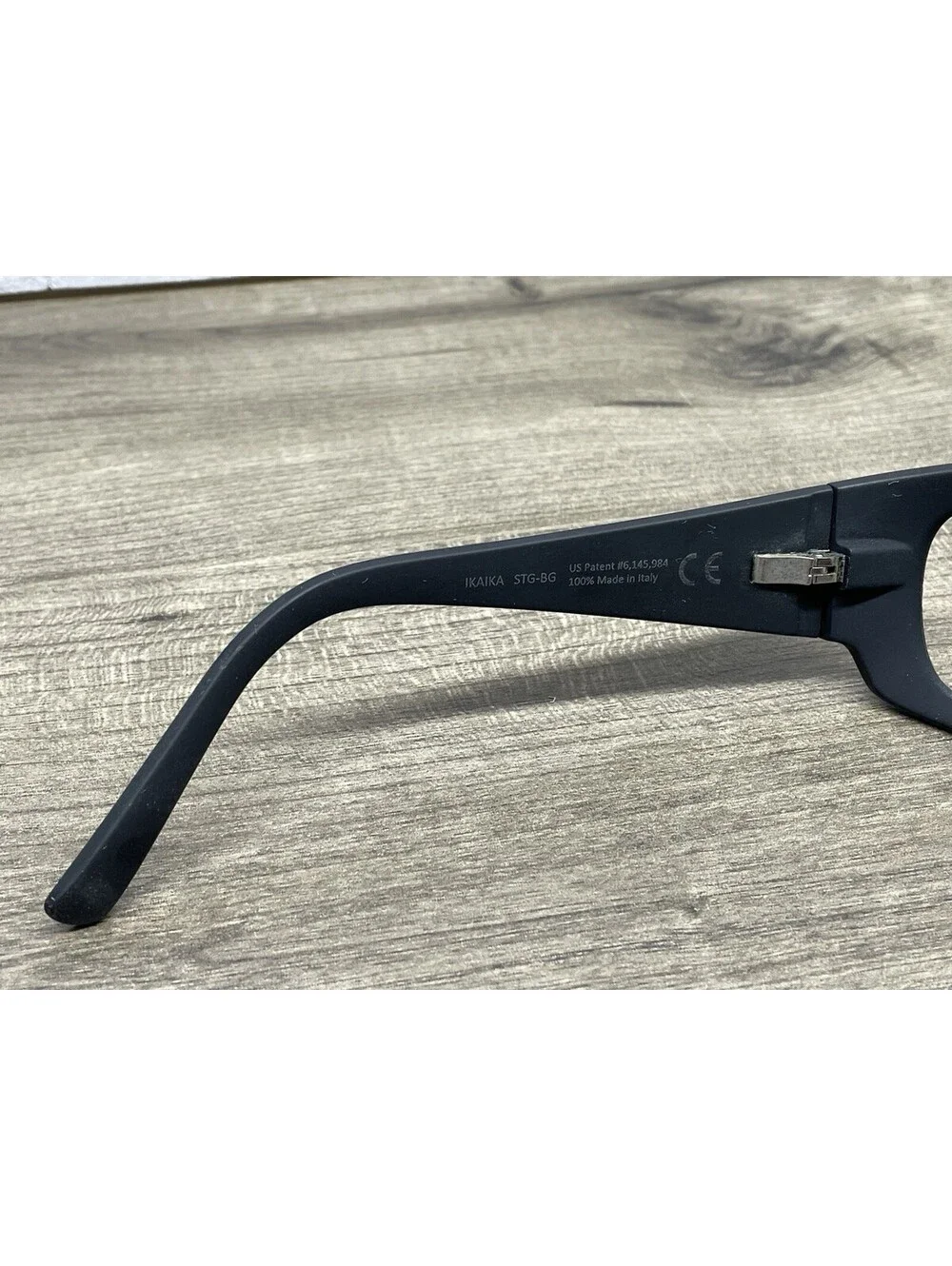 Maui Jim Ikaika Matte Black Rubber Sunglasses Italy MJ281-02MR *Frames Only